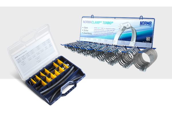 collage of assortments, kits and displays