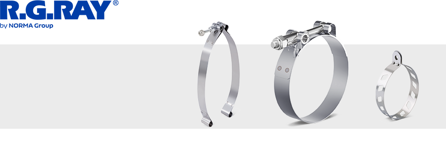 collage of R.G.Ray products and logo