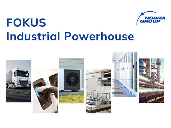 Titelbild des NORMA Group Geschäftsberichts 2025