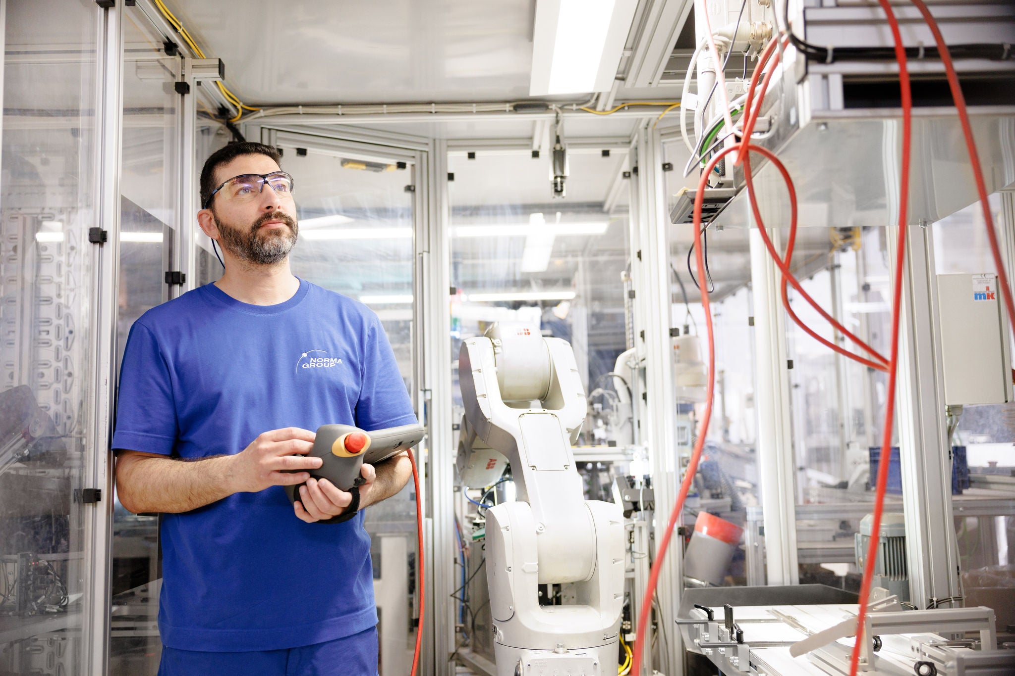 Quick connector assemby is highly automatized