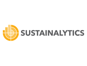 Logo della valutazione della sostenibilità di Sustainalytics