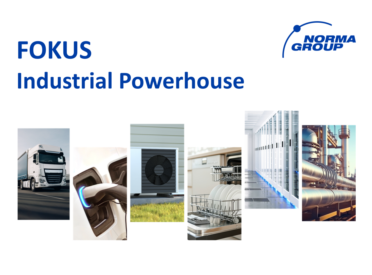 Titelbild Geschäftsbericht 2025 der NORMA Group